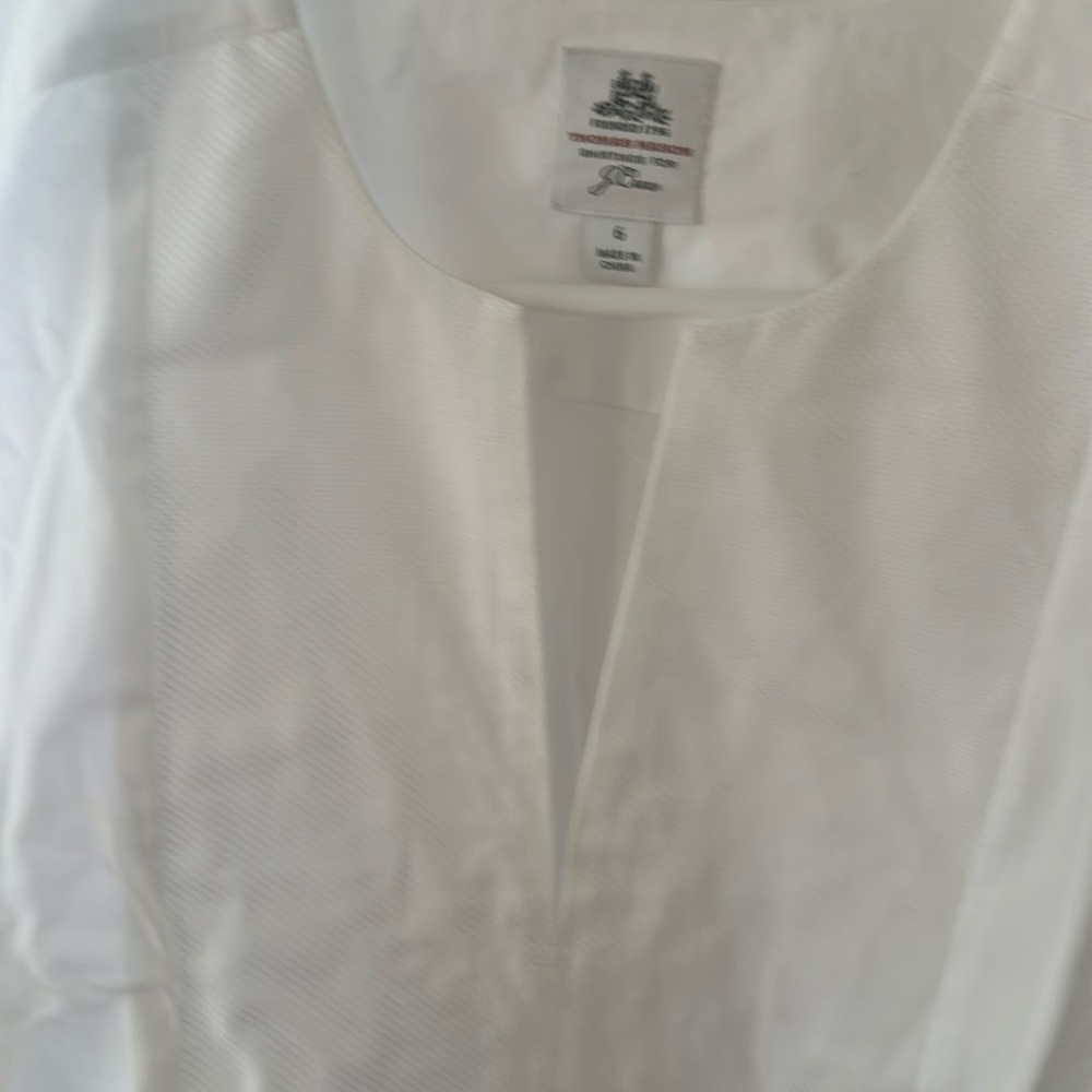 Thomas mason white top never worn